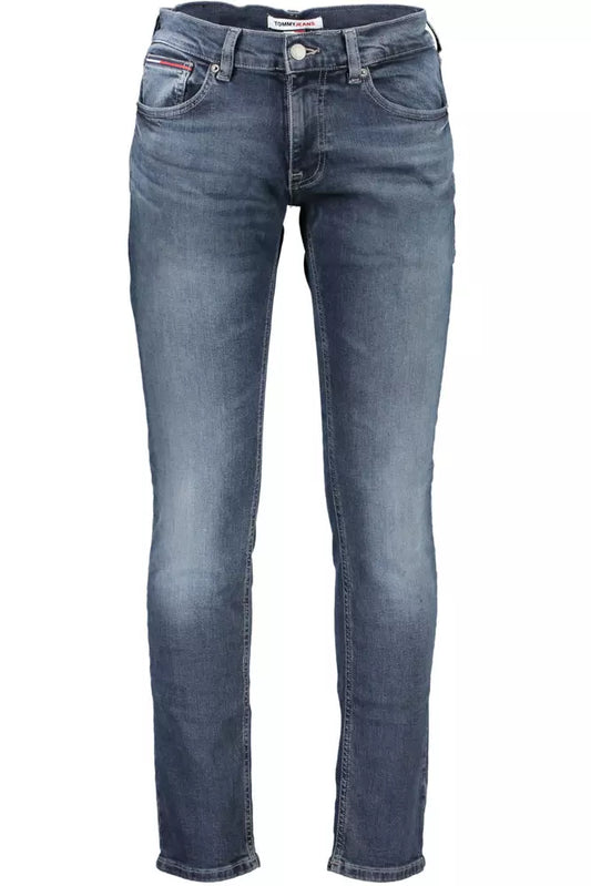 Black Cotton Men Jeans