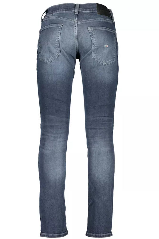 Black Cotton Men Jeans