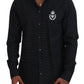 Elegant Polka-Dot Slim Fit Shirt