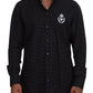 Elegant Polka-Dot Slim Fit Shirt