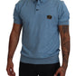 Regal Crown Polo Tee in Blue