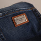 Elegant Blue Wash Skinny Denim Jeans