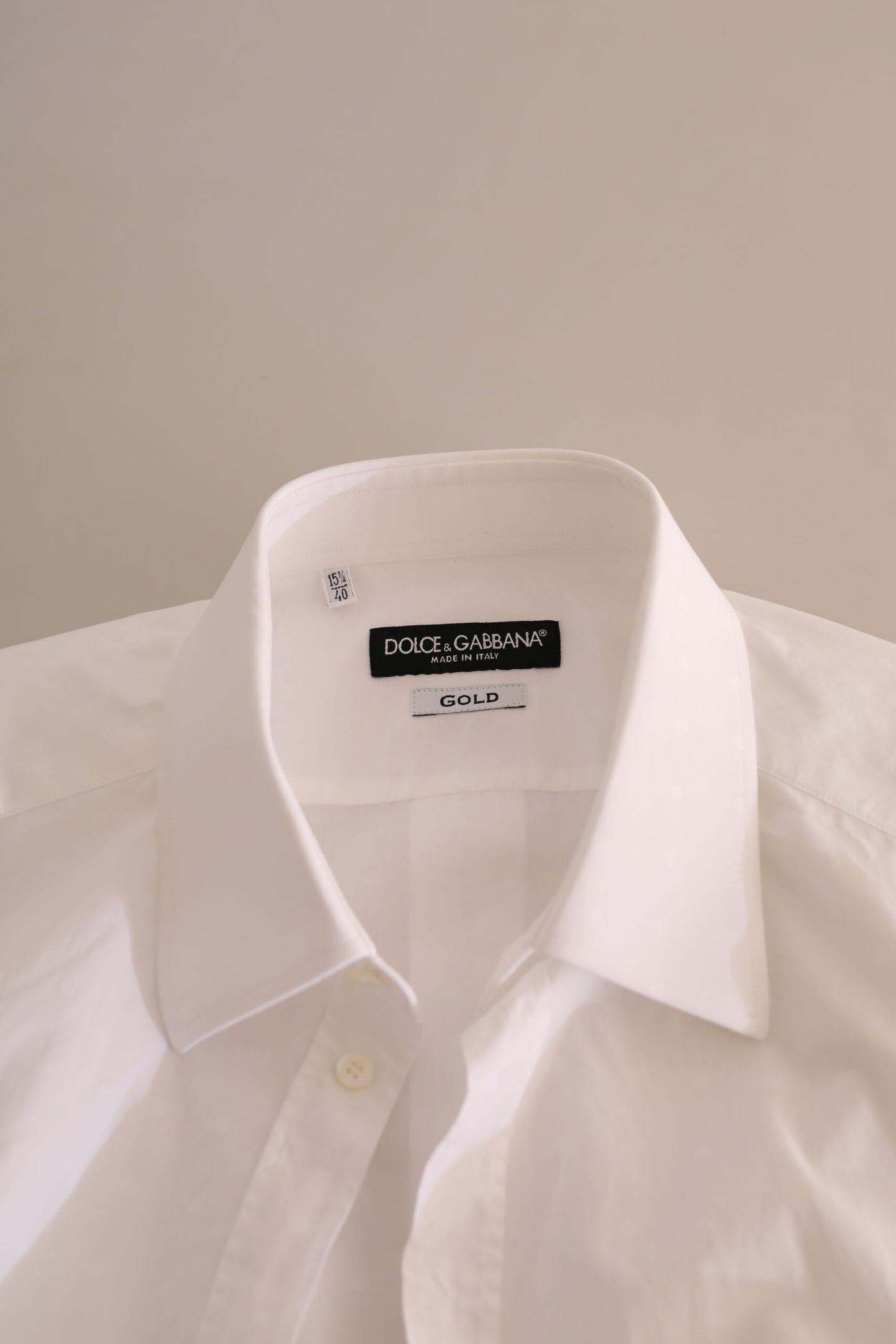 Elegant White Slim Fit Dress Shirt