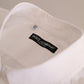 Elegant White Cotton Dress Shirt