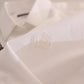 Elegant White Cotton Dress Shirt