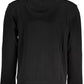 Black Cotton Men Sweater