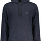 Blue Cotton Men Sweater