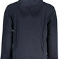 Blue Cotton Men Sweater