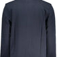 Blue Cotton Men Sweater