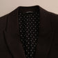 Elegant Dark Gray Martini Blazer