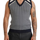 Elegant Silk-Cotton Blend Tank Top