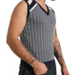 Elegant Silk-Cotton Blend Tank Top