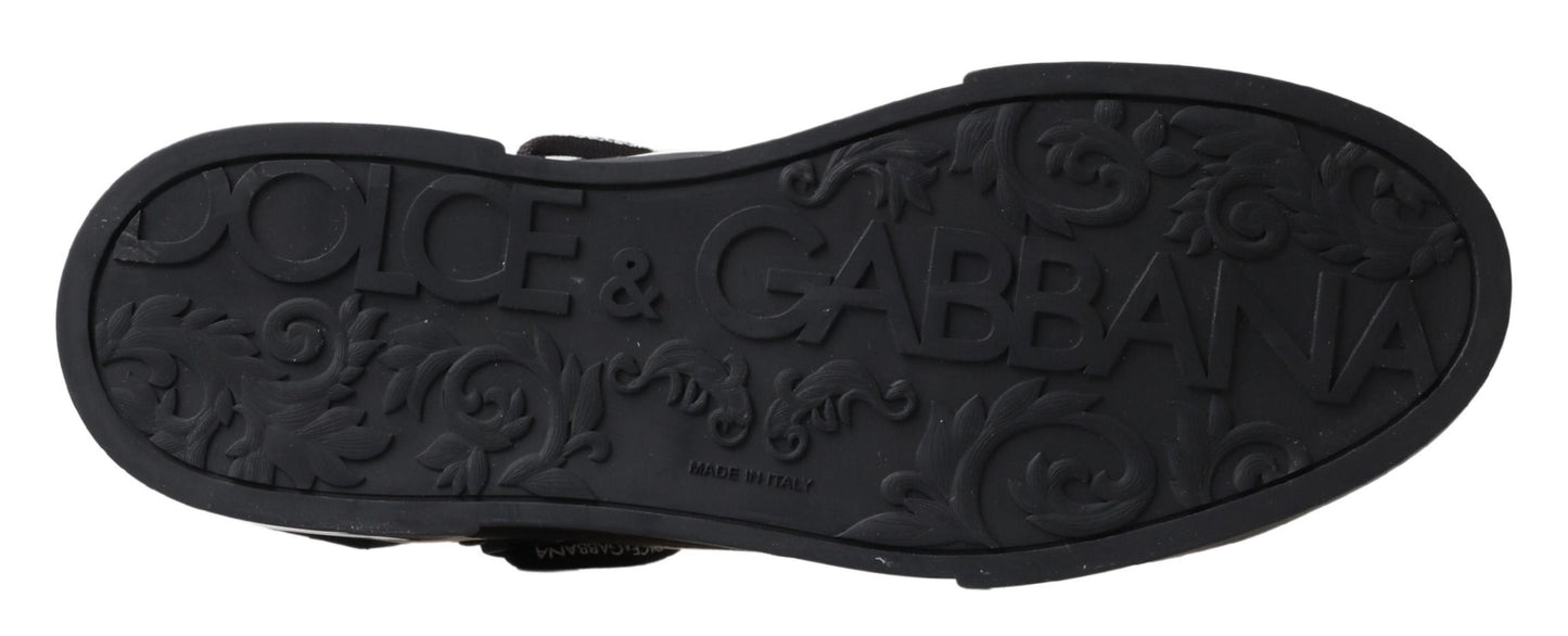 Elegant Portofino Leather Low Top Sneakers