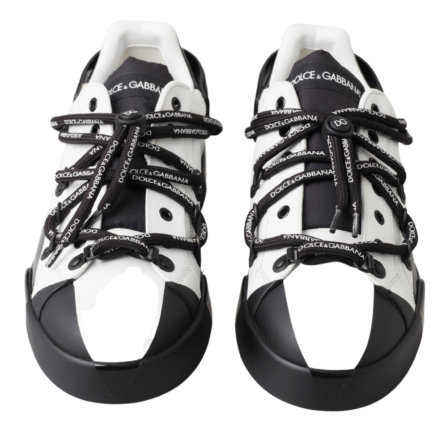 Elegant Portofino Leather Low Top Sneakers