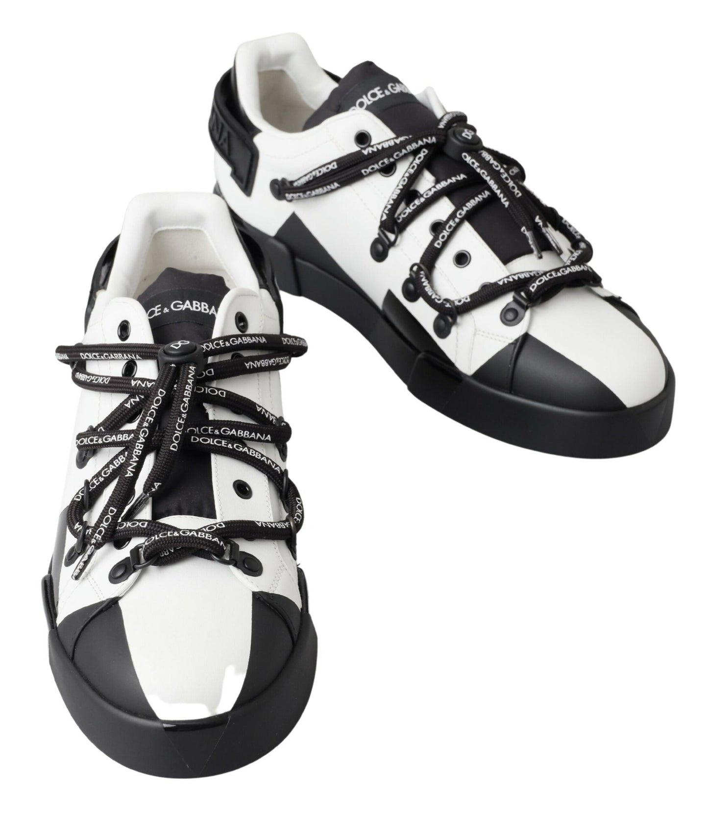 Elegant Portofino Leather Low Top Sneakers