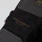 Elegant Black Polyester Men's Slides