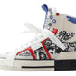 Exquisite High Top Leather Sneakers - Men's Fashion