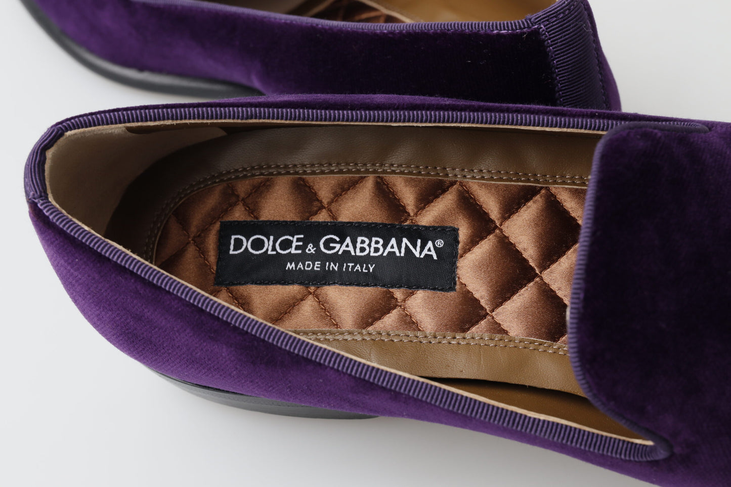 Elegant Purple Slipper Loafers