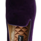 Elegant Purple Slipper Loafers