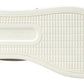 Elegant White Leather Low-Top Sneakers