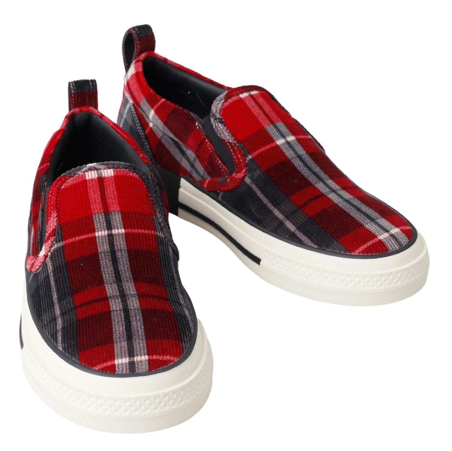 Checkered Charm Low-Top Sneakers