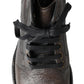 Elegant Leather Lace-Up Boots for Men