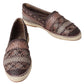 Multicolor Buffalo Leather Espadrilles