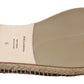 Multicolor Buffalo Leather Espadrilles