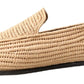 Elegant Beige Loafer Shoes - Slip On Sophistication