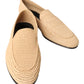 Elegant Beige Loafer Shoes - Slip On Sophistication
