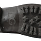 Elegant Combat Leather Boots - Refined Style