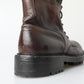 Elegant Combat Leather Boots - Refined Style