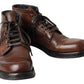 Elegant Leather Lace-Up Men's Boots