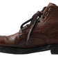 Elegant Leather Lace-Up Men's Boots