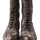 Brown Leather Combat Boots – Dapper Style