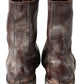 Brown Leather Combat Boots – Dapper Style