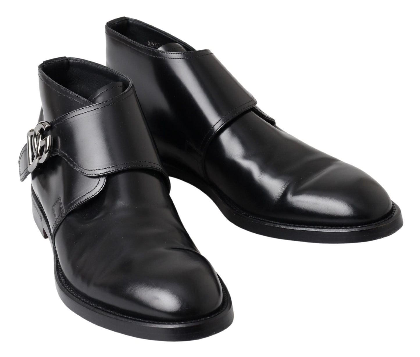 Elegant Leather Monk Strap Dress Shoes