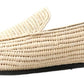 Elegant Cream Viscose Men's Loafers