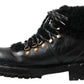 Elegant Shearling Style Men's Leather Boots