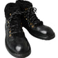 Elegant Shearling Style Men's Leather Boots
