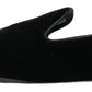 Elegant Black Velvet Loafers – Pure Sophistication