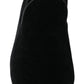 Elegant Black Velvet Loafers – Pure Sophistication