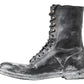 Elegant Combat Leather Boots