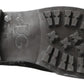 Elegant Leather Combat Boots in Black