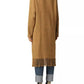 Chic Cotton Tweed Fringe Coat