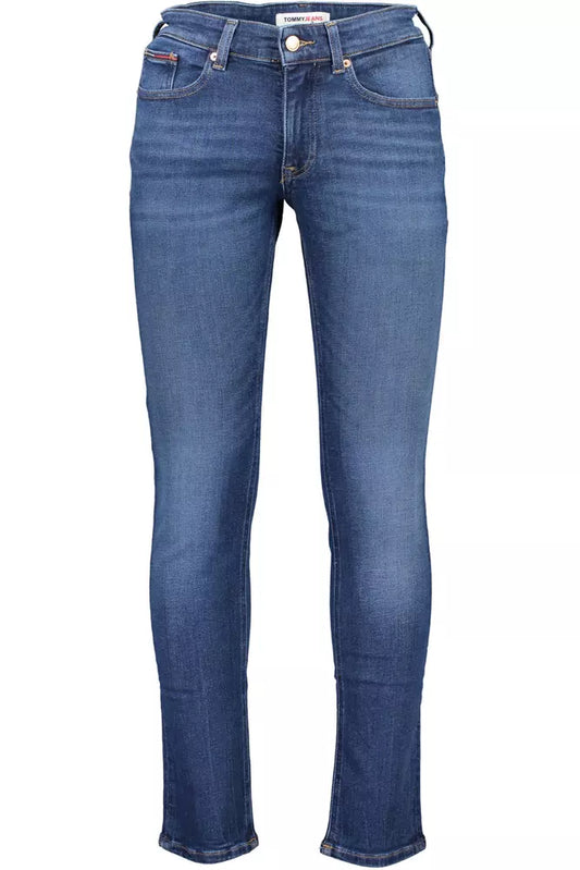 Blue Cotton Men Jeans
