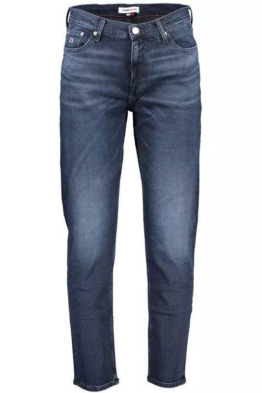 Blue Cotton Men Jeans