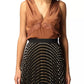 Elegant Silk Blend V-Neck Lace Top
