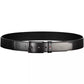 Black Leather Men Belt