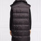 Chic Brown Coat with Removable Hood & Sleeves